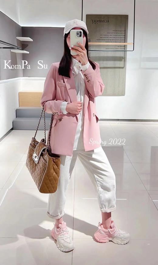 卡帕苏垂感修身西装外套 K122057 商品图1