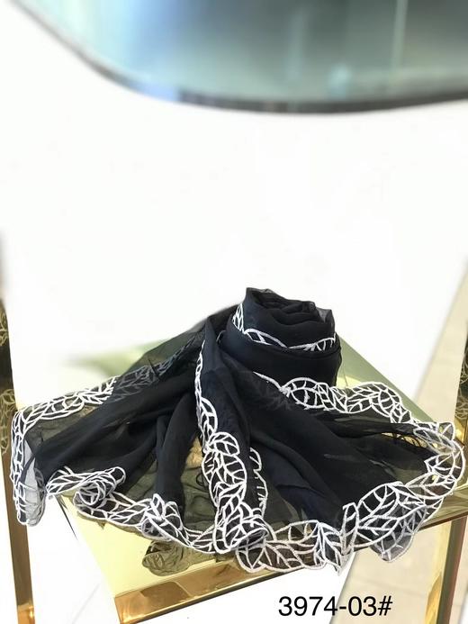 优品堂『蝶影空间』100％桑蚕丝长巾 商品图7