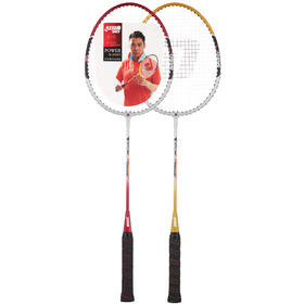 红双喜铝合金羽毛球拍1021（2只装）