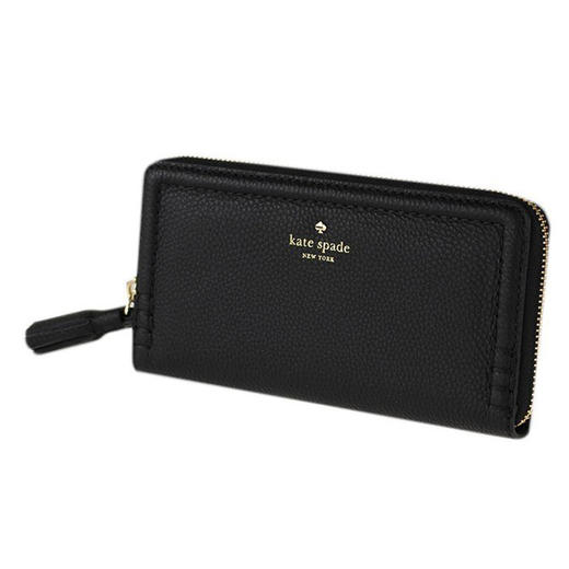 KATE SPADE 凯特丝蓓 女士票夹 黑色 PWRU5100 BLACK 商品图0