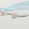 美裕 【纯真】银925淡水珍珠耳钉9-10mm白 104972 商品缩略图0