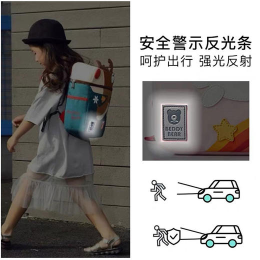 【官方防伪】韩国杯具熊儿童书包幼儿园小学萌宠学院背包男女小学生双肩包 商品图3