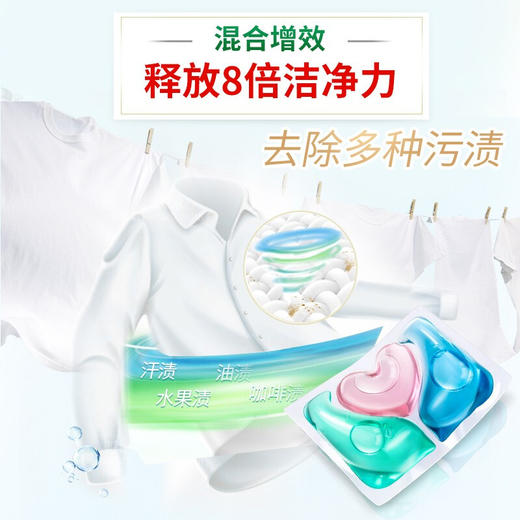 英国SUKGARDEN蔬果园3D炫彩护色香氛洗衣凝珠50颗*2 商品图1