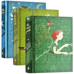企鹅经典V&A收藏系列3册套装 英文原版小说 The Secret Garden Peter Pan 秘密花园彼得潘柳林风声 儿童文学阅读书 进口英语书籍