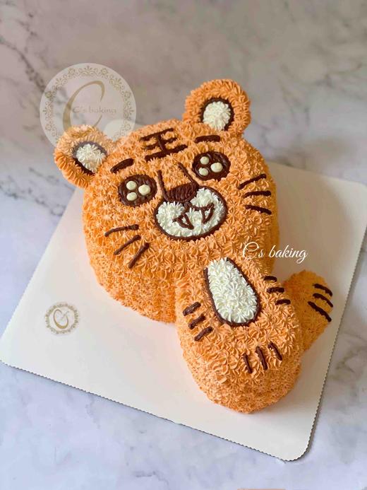 立体老虎全身 忌廉蛋糕（默认自提，收费配送请联系客服） 商品图1