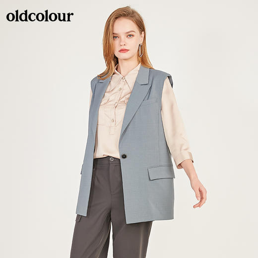 oldcolour2021春季马夹女N13032301 商品图2