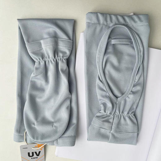 日式大码冰袖手套女夏季开车防晒袖宽松护臂骑行防紫外线冰丝袖套 商品图7