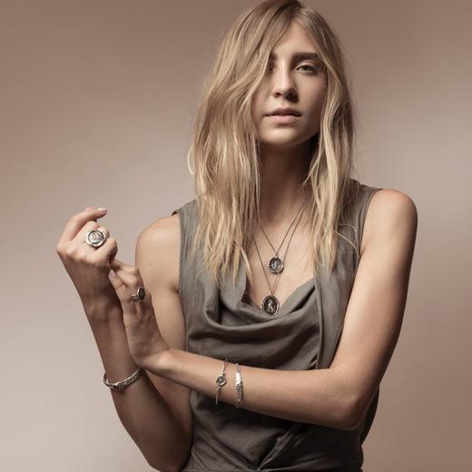 北京仓｜Pyrrha-Power to Heal-治愈的力量 护身符 项链（银色）［加拿大设计师］ 商品图1