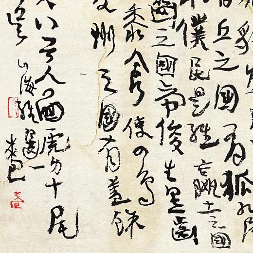 曾翔书法·草书系列之《山海经·卷十四》 商品图2