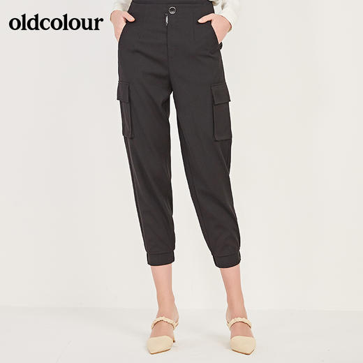 oldcolour春季新款工装口袋设计感休闲裤女N11073141 商品图4