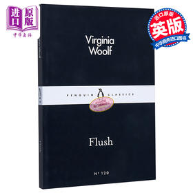 【中商原版】LBS:  120 Flush 英文原版 小黑书: 120 伍尔夫：阿弗小传 Virginia Woolf