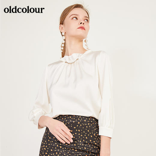 oldcolour2021春季中袖套头衫女N13012335 商品图2