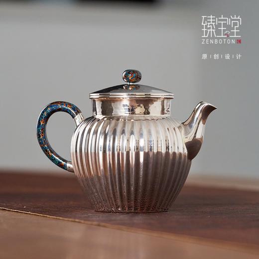 臻宝堂-立筋纹壶-清夏 商品图0