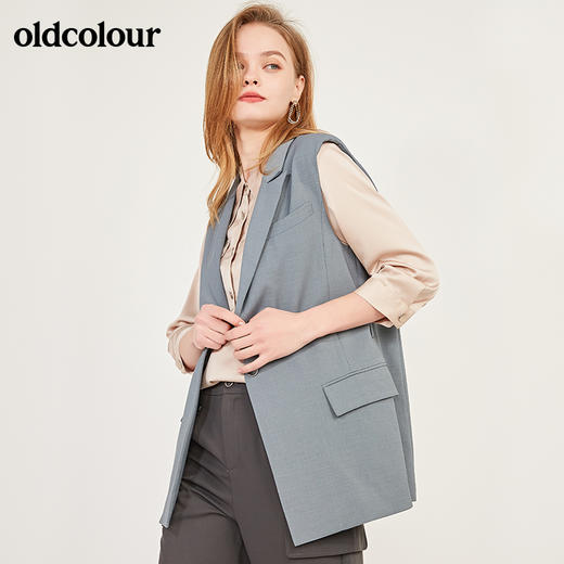 oldcolour2021春季马夹女N13032301 商品图0