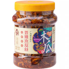 金姐酱菜微辣木瓜丝 750g/瓶