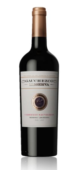 高乔骑士珍藏赤霞珠红葡萄酒2015 750ml阿根廷 商品图0