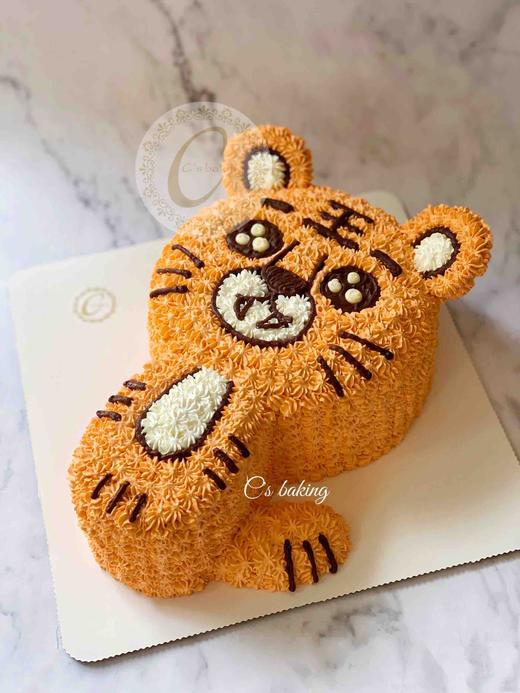 立体老虎全身 忌廉蛋糕（默认自提，收费配送请联系客服） 商品图2