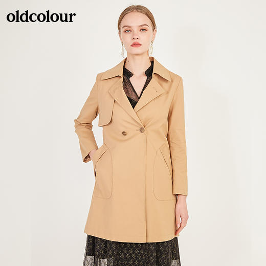 oldcolour2021春季风衣外套女N12047259 商品图1