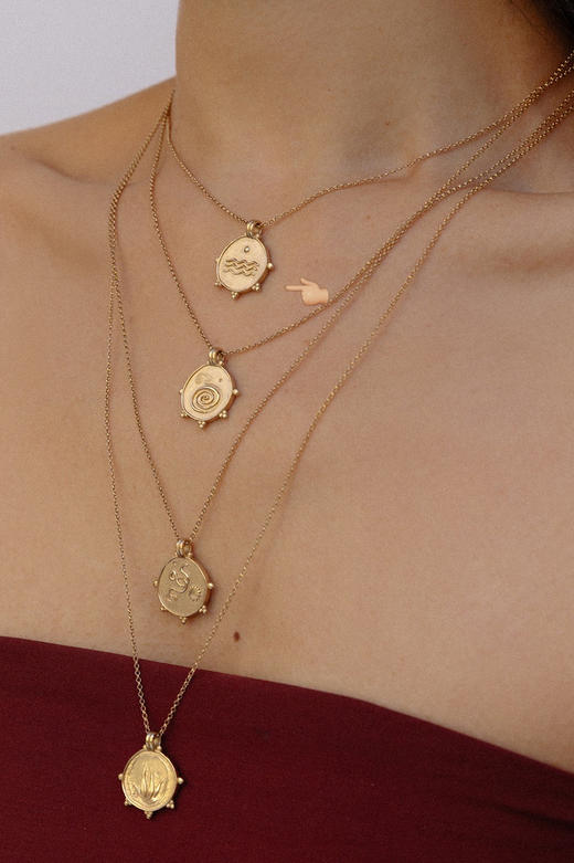 OKRA | Water pendant 水 G3WP [项链 链长55cm] 商品图4