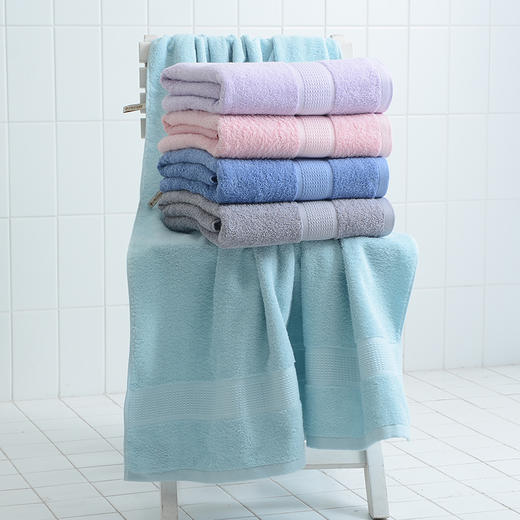 【纯棉大浴巾】 A类成人吸水不掉毛170*90cm全棉洗澡巾毛巾盖毯 商品图1