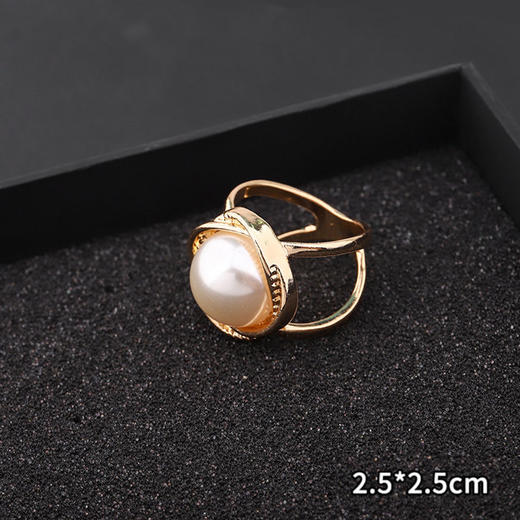 丝巾扣新款多功能上档次珍珠精致丝巾扣环两用百搭打结扣环 商品图8