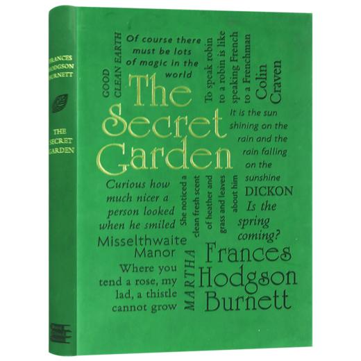秘密花园 经典英语小说名著The Secret Garden 秘密花园 英文版 儿童文学经典名著 伯内特夫人 皮革版 现货正版进口英语书籍 商品图3