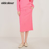oldcolour春季新款休闲中长款舒适百搭卫衣裙N11063179 商品缩略图0
