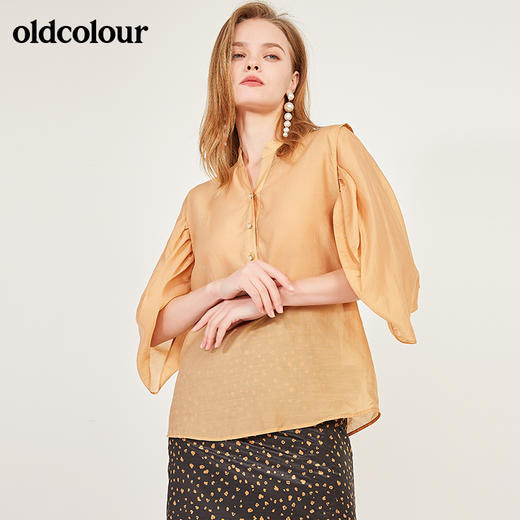 oldcolour2021春季中袖套头衫女N13012357 商品图3