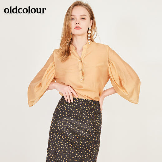 oldcolour2021春季中袖套头衫女N13012357 商品图4