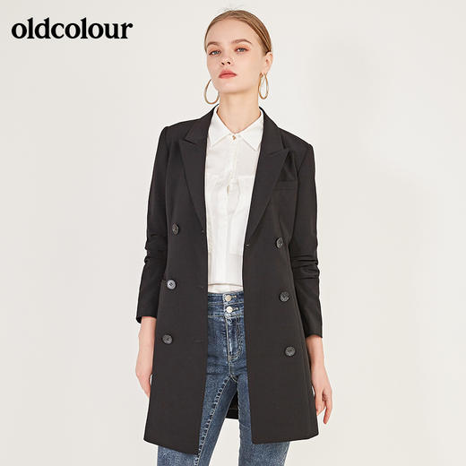 oldcolour2021春季长袖连衣裙N11103168 商品图1