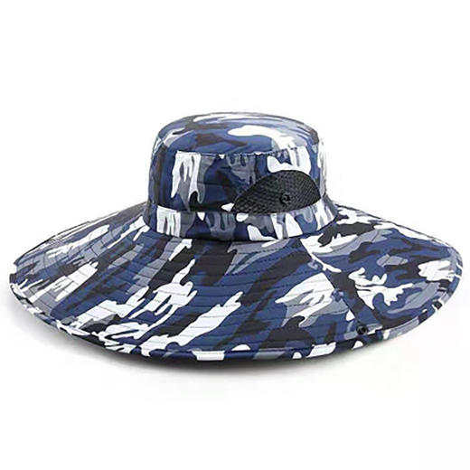 帽子男防晒帽钓鱼帽渔夫帽全面防晒防水遮脸夏季太阳帽登山帽 商品图7