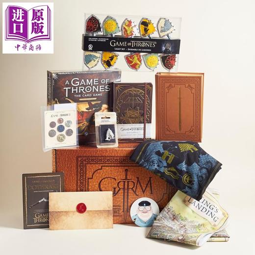 【中商原版】权力的游戏20周年纪念铁粉珍藏宝盒 内含TSHIRT尺码为XXL GAME OF THRONES  BOX SET 英文原版 George R R Martin 商品图0