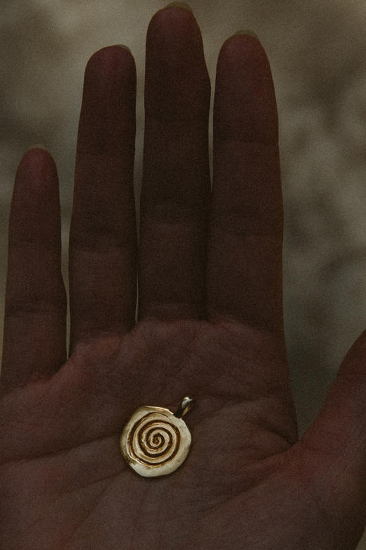 OKRA | Spiral pendant G13SPIP [项链 链长55cm] 商品图6