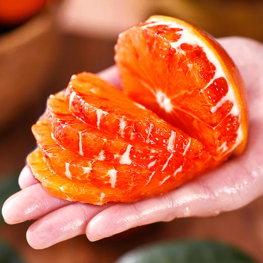 【玫瑰血橙】四川塔罗科血橙  酸甜可口 果实饱满 肉嫩多汁 商品图0