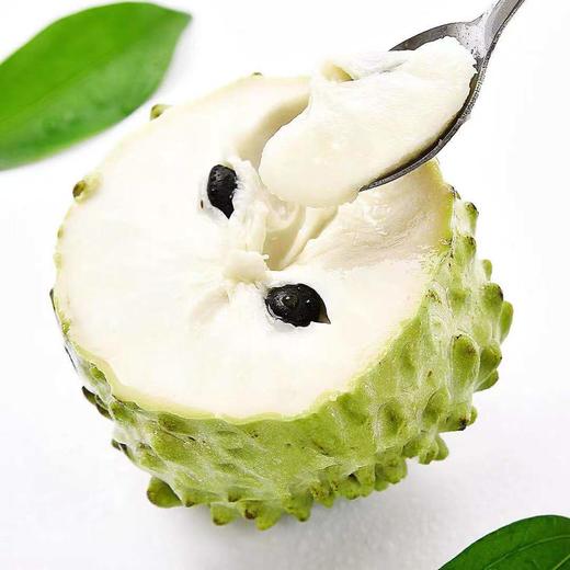 周日取货：【凤梨释迦】一个8两左右，果肉细腻嫩滑，淡淡的奶香味和冰淇淋口感。放软放黑了才能吃！！ 商品图1