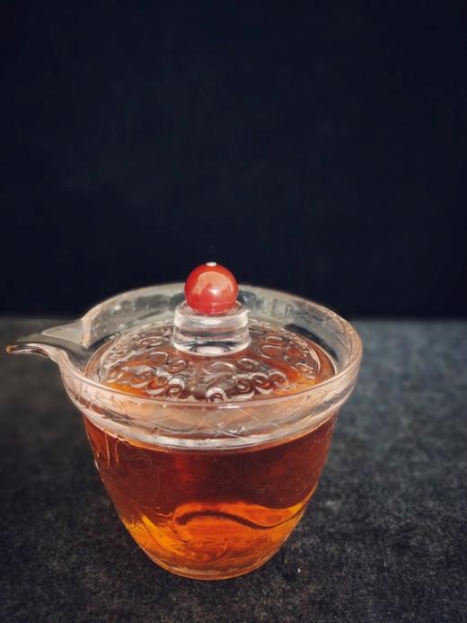 华艺银坊 龙凤祥瑞三件套  家用茶杯 客用茶杯 人工无铅玻璃杯 商品图1