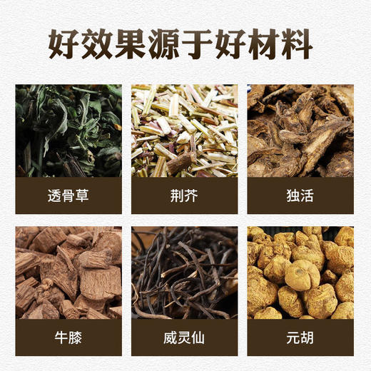 御恒堂升级版铁腰板贴挺直腰背亲肤透气6袋/盒 商品图4