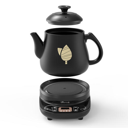 【小程序】煎药壶 JYH-A30A1 黑色 陶瓷药壶+陶瓷杯 商品图3