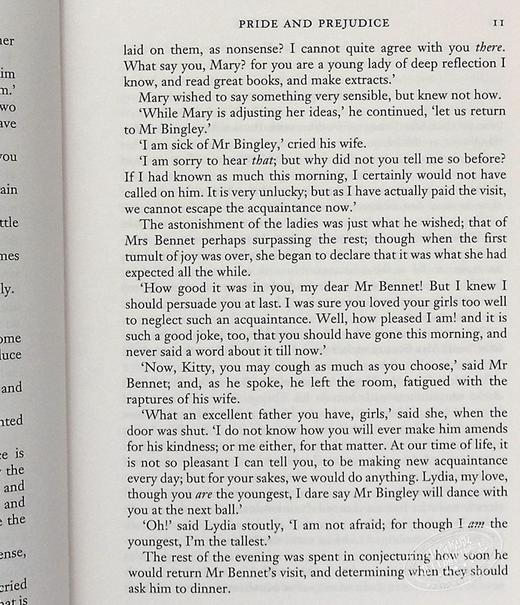 【中商原版】经典小说收藏版系列 傲慢与偏见 Pride and Prejudice 英文原版 简奥斯汀 Jane Austen Wordsworth Collectors 商品图5