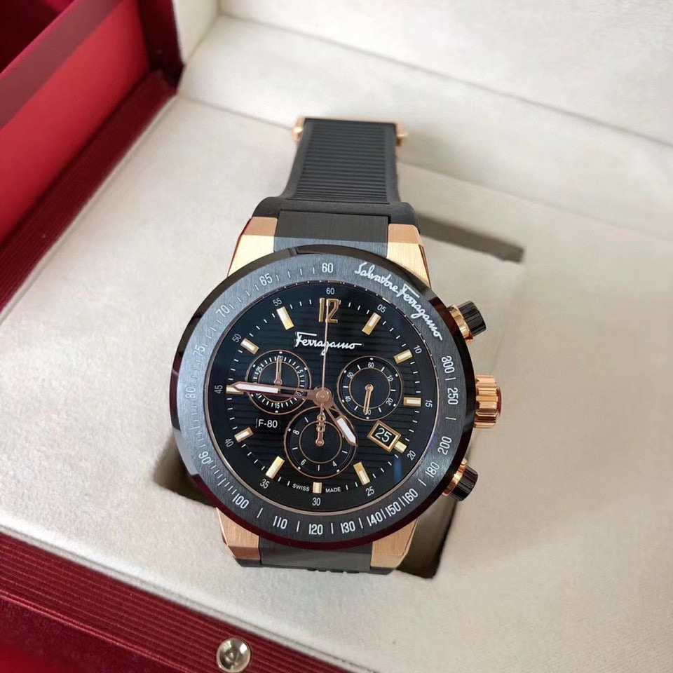 原单品质 菲拉格慕f80旗舰系列石英计时