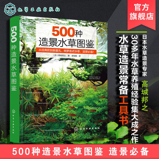 500种造景水草图鉴 水草造景设计书籍 专业水草图鉴书籍 水草缸造景 日本水草专家水草养殖经验书籍 各类水草在草缸中的应用技巧 商品图0