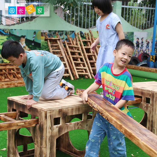 安吉游戏攀爬设施滚筒游戏 商品图3