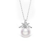 美裕 【暖阳】银925淡水珍珠坠链9-10mm白 104984 商品缩略图0