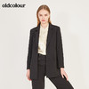 oldcolour春季新款简约帅气百搭休闲小西装外套女N11042130 商品缩略图4