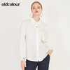 oldcolour春季新款长袖大口袋休闲帅气OL气质衬衫女N11013108 商品缩略图3