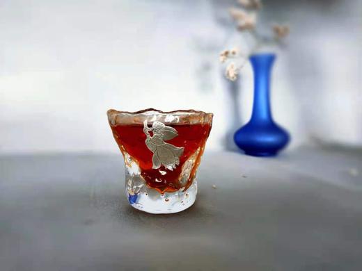 华艺银坊 玉兰花开：主人杯 水晶无铅玻璃杯 加纯银990 商品图0