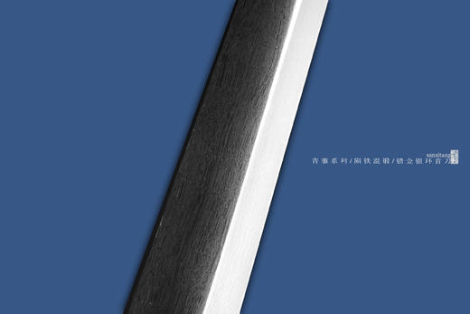 【特惠】三希堂  青骓系列  陨铁饕餮龙环首  未开刃 商品图3