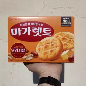 乐天花生黄油味玛珈来特176g롯데제과마가렛트176g