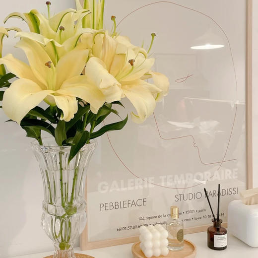 【皇帝香水百合】2头5支10朵/份  (杆子偏细) 商品图2