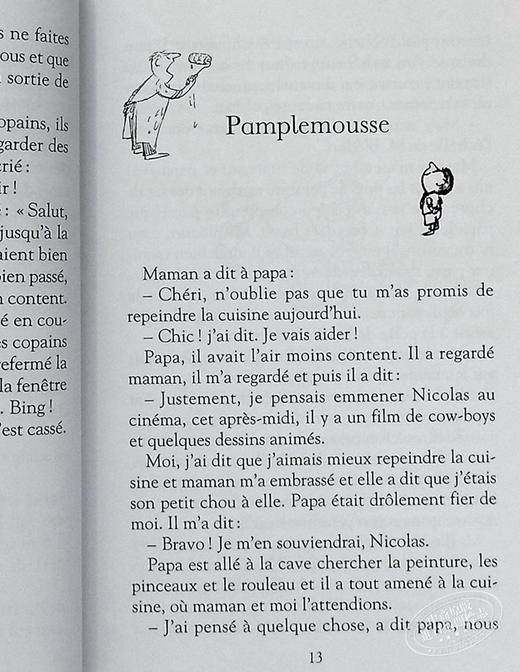 预售 【中商原版】【法国法文版】小淘气尼古拉未发表的故事5：小尼古拉的惊喜 Les surprises du petit Nicolas 商品图7